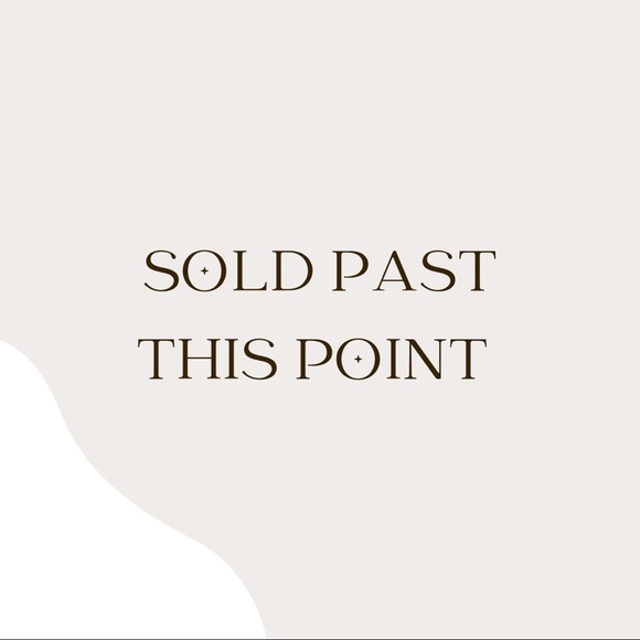 SOLD past this point - Picture 1 of 1